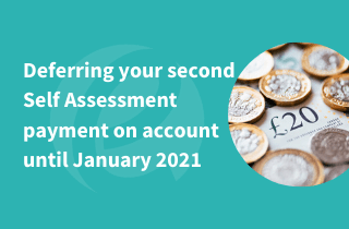 Deferring your second Self Assessment payment on account until January 2021