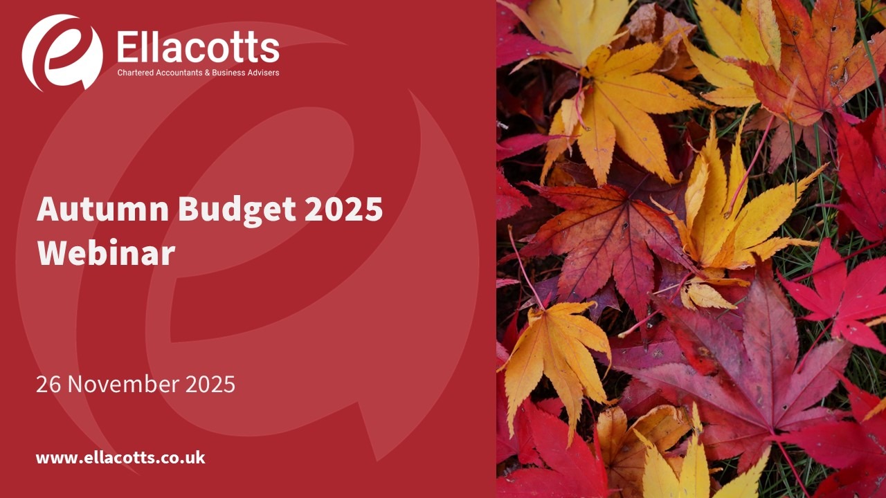 Autumn Budget 2025 Webinar